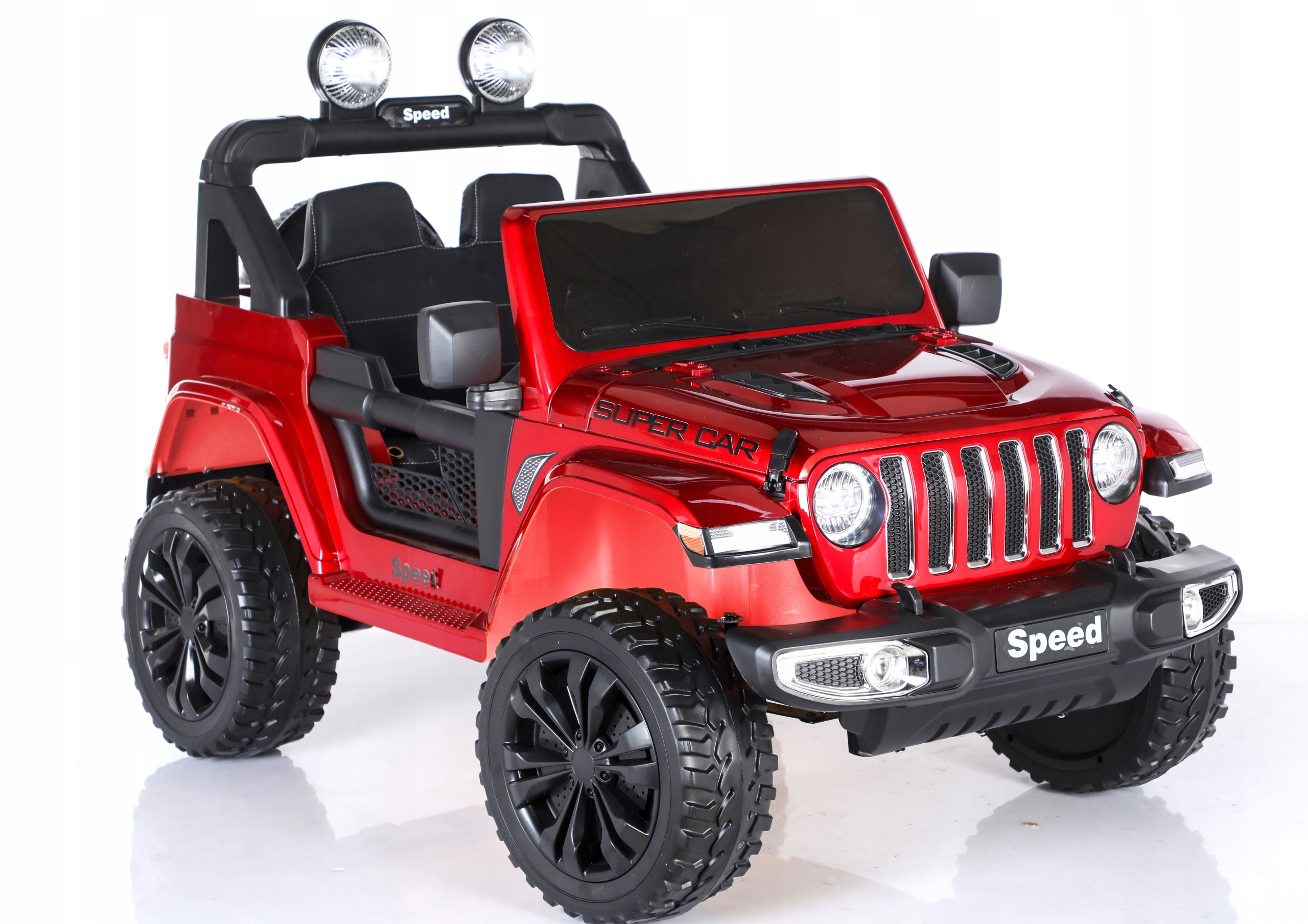 PojazdautoelektrycznedladzieckaJEEPspeedSUPERCARFT9384X412V7AhMarkabezmarki belsilt Elektryczny samochód dla dzieci Jeep Speed Supercar FT 938 4X4