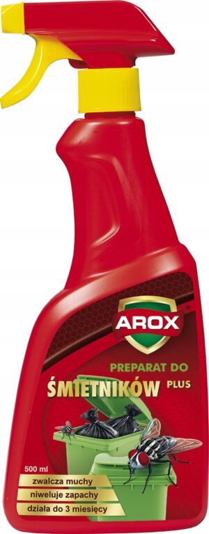 AROX purškalas šiukšlių dėžėms nuo musių ir lervų 500 ml