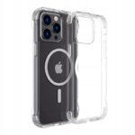 PrzezroczysteEtuiMagnetyczneJoyroomJR14H5CasenaTelefondoiPhone14 belsilt Skaidrūs dėklas magnetiniai Joyroom JR 14H5 dėklas telefonui iPhone telefonui 14