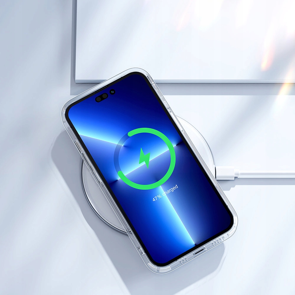 PrzezroczysteetuiJoyroomJR14D2doiPhone14ProFunkcjepochlanianiewstrzasow1 belsilt Skaidrūs dėklas Joyroom JR 14D2 iPhone telefonui 14 Pro