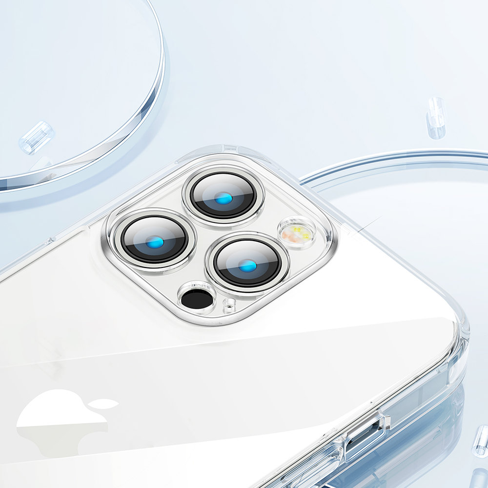 PrzezroczysteetuiJoyroomJR14D2doiPhone14ProMaterialtworzywosztuczne belsilt Skaidrūs dėklas Joyroom JR 14D2 iPhone telefonui 14 Pro