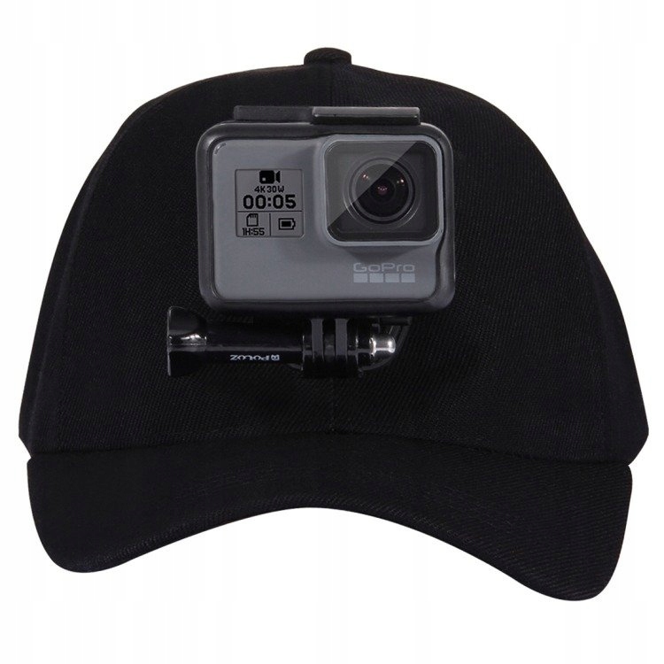 PuluzCzapkaPuluzZMocowaniemNaKamereSportowaDjiGoproInsta360Stanopakowaniaoryginalne belsilt PULUZ kepurė su tvirtinimu veiksmo DJI kamerai GoPro Insta360