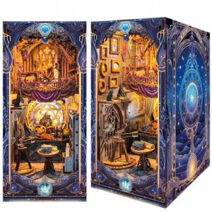 Book nook 3D dėlionė „žvaigždžių paslaptys“ su LED apšvietimu modelis 273