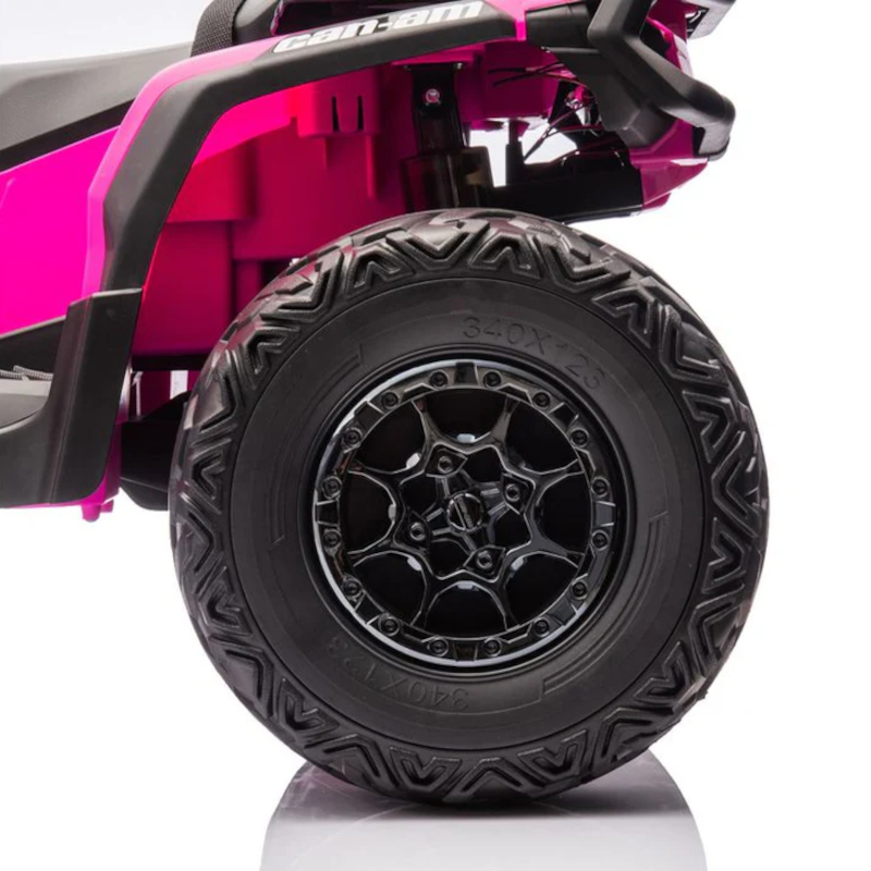 QUADOUTLANDERCA005ATV4X4AUTONAAKUMULATOR12V14AH4X45WPILOTEVALiczbamiejsc2 belsilt Quad Outlander CA005 4X4 elektrinis automobilis vaikams 12V