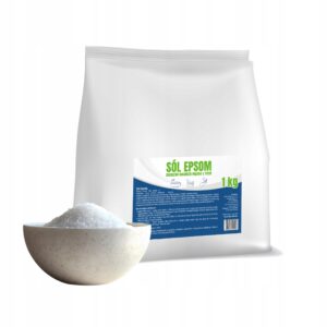 Epsom druska 1 kg magnio sulfatas voniai ir SPA procedūroms