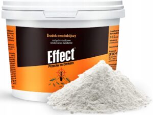 Effect insekticidiniai milteliai skruzdėlėms produkto kiekis 1 kg  lizdams naikinti