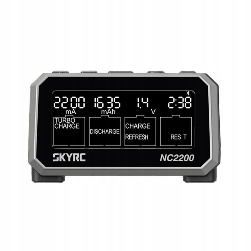 SkyRC NC2200 įkroviklis AA AAA NiMH NiCd 2A DC12 V