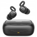Belaidės Bluetooth ausinės miegui į ausis dedami ausų kištukai