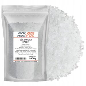 Epsom druska Kol Pol 1 kg magnio sulfatas vonioms ir SPA