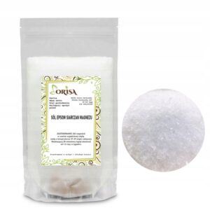 Epsom druska 1 kg magnio sulfatas voniai ir SPA procedūroms