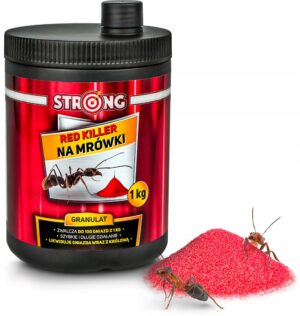 Strong skruzdėlių naikinimo milteliai produkto kiekis 1 kg  patalpoms ir aplinkai