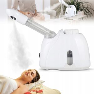 Profesionalus veido garintuvas nano joninis su aromaterapija reguliuojamas 350 W baltas