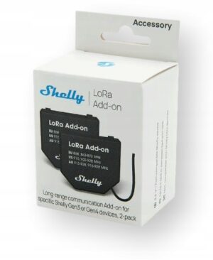 Shelly LoRa Add on rinkinys 2 EU868 skirta gen3  4