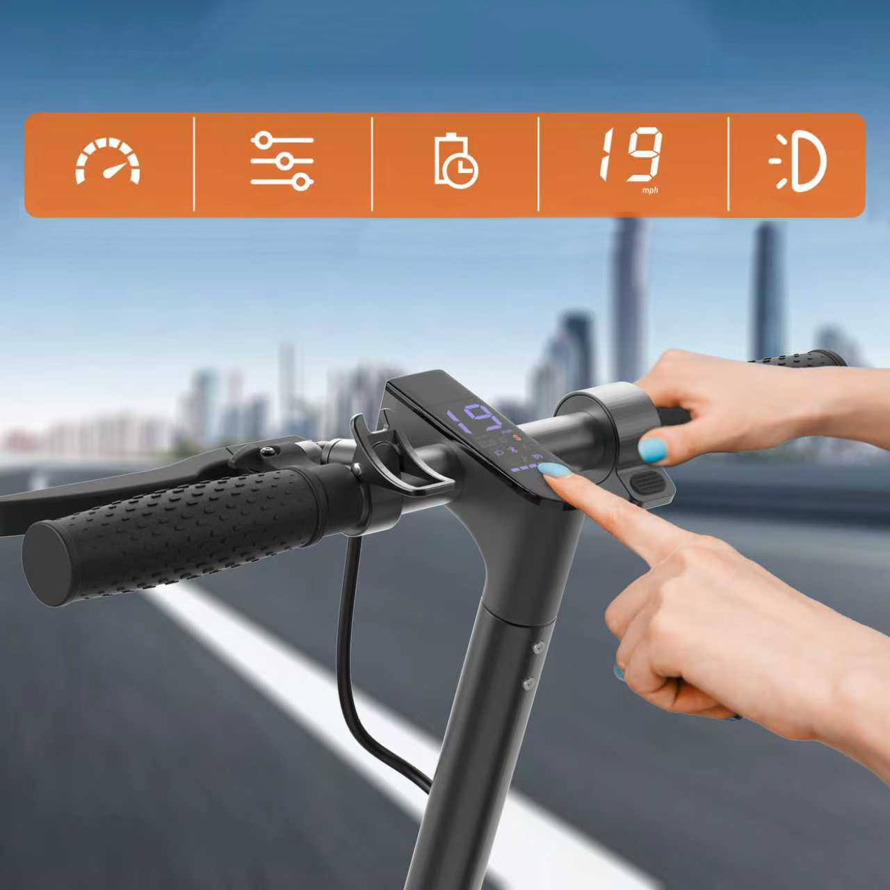 SkladanaHulajnogaElektrycznaLADPEDLP60XB350W20kmh350WTorbanaLiczbakol2 belsilt Sulankstomas Elektrinis paspirtukas LADPED LP60XB 350 W 20 kmh 350 W+krepšys na