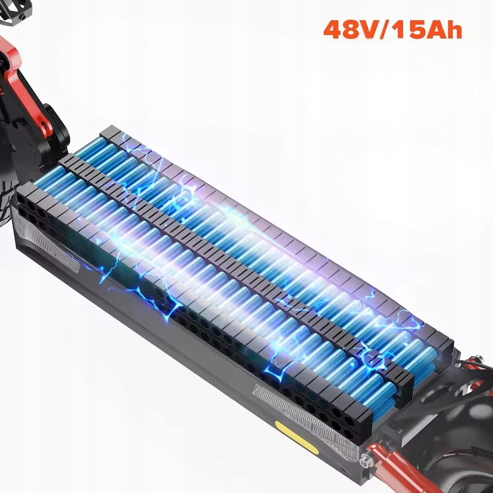 SkladanypojazdelektrycznyiScooteriX4800W48V15Ah45kmh4045kmKolorczarny belsilt