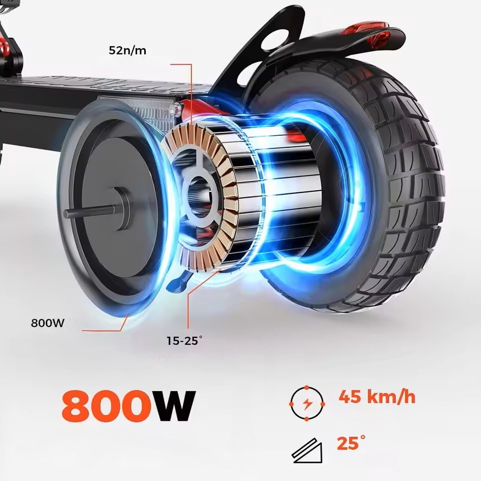 SkladanypojazdelektrycznyiScooteriX4800W48V15Ah45kmh4045kmModelHulajnogaelektryczna40KM belsilt