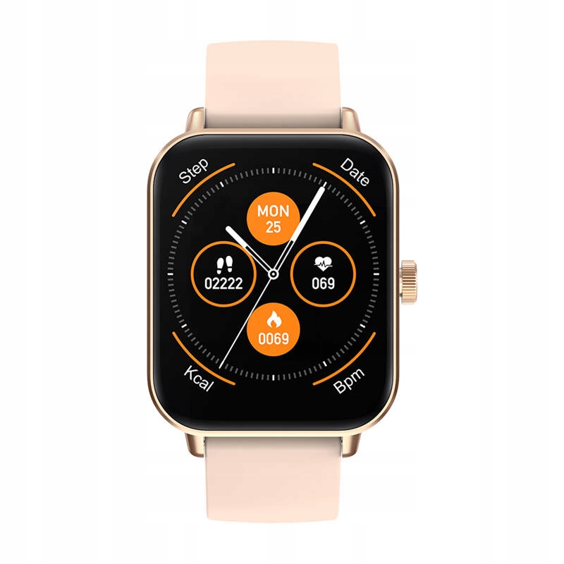 SmartwatchColmiP81smartzegareksportowydlakobietbluetoothip68zlotyKodproducentaP81Gold belsilt Išmanusis laikrodis COLMI P81 sportinis išmanusis laikrodis moterims Bluetooth IP68 auksinis