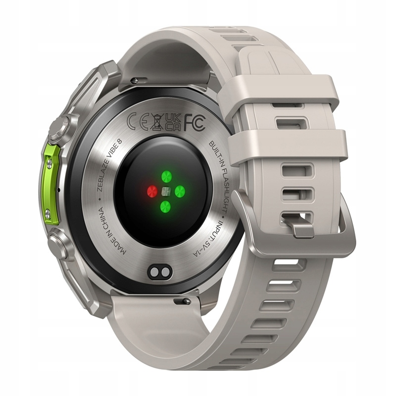 SmartwatchZeblazeVibe8AbyssZegarekSzaryAMOLED5ATMRozmowyWojskowyMarkaZeblaze belsilt Išmanusis laikrodis Zeblaze Vibe 8 Abyss pilkas AMOLED 5 ATM skambučiai karinis stilius