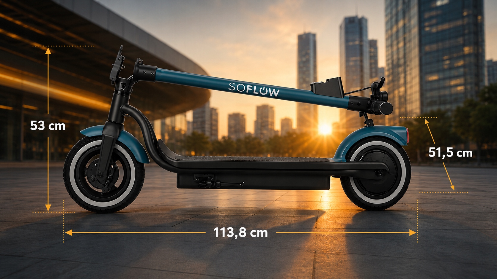 SoFlowSO2AIRMAXHulajnogaelektryczna500W20kmhNFC80kmniebieskaMocsilnika500W belsilt SoFlow SO2 AIR MAX Elektrinis paspirtukas 500 W 20 kmh NFC 80 km mėlynas