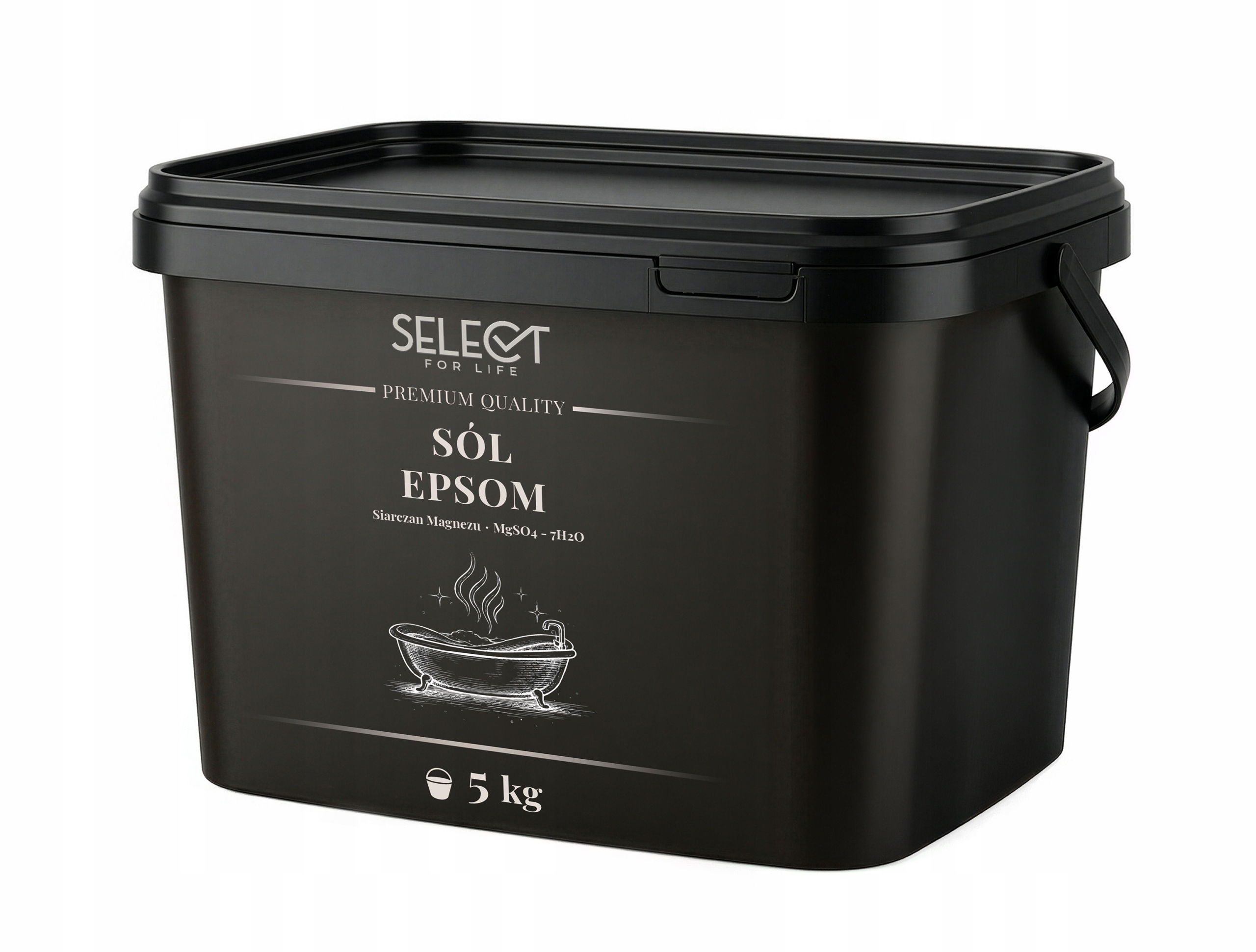 SolEpsom5kg5000gSiarczanMagnezuMgSO4DoKapieliiRelaksu belsilt
