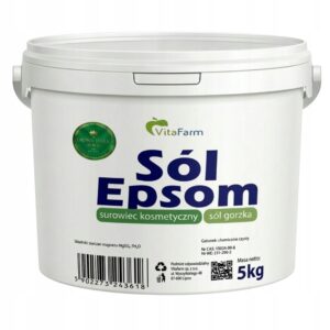 Epsom druska 5 kg magnio sulfatas voniai ir SPA VitaFarm