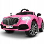 SportowyKabrioletjoy4kidsautonaakumulatorzPilotBujakLEDySkora belsilt Sportowy Kabriolet joy4kids elektrinis automobilis vaikams