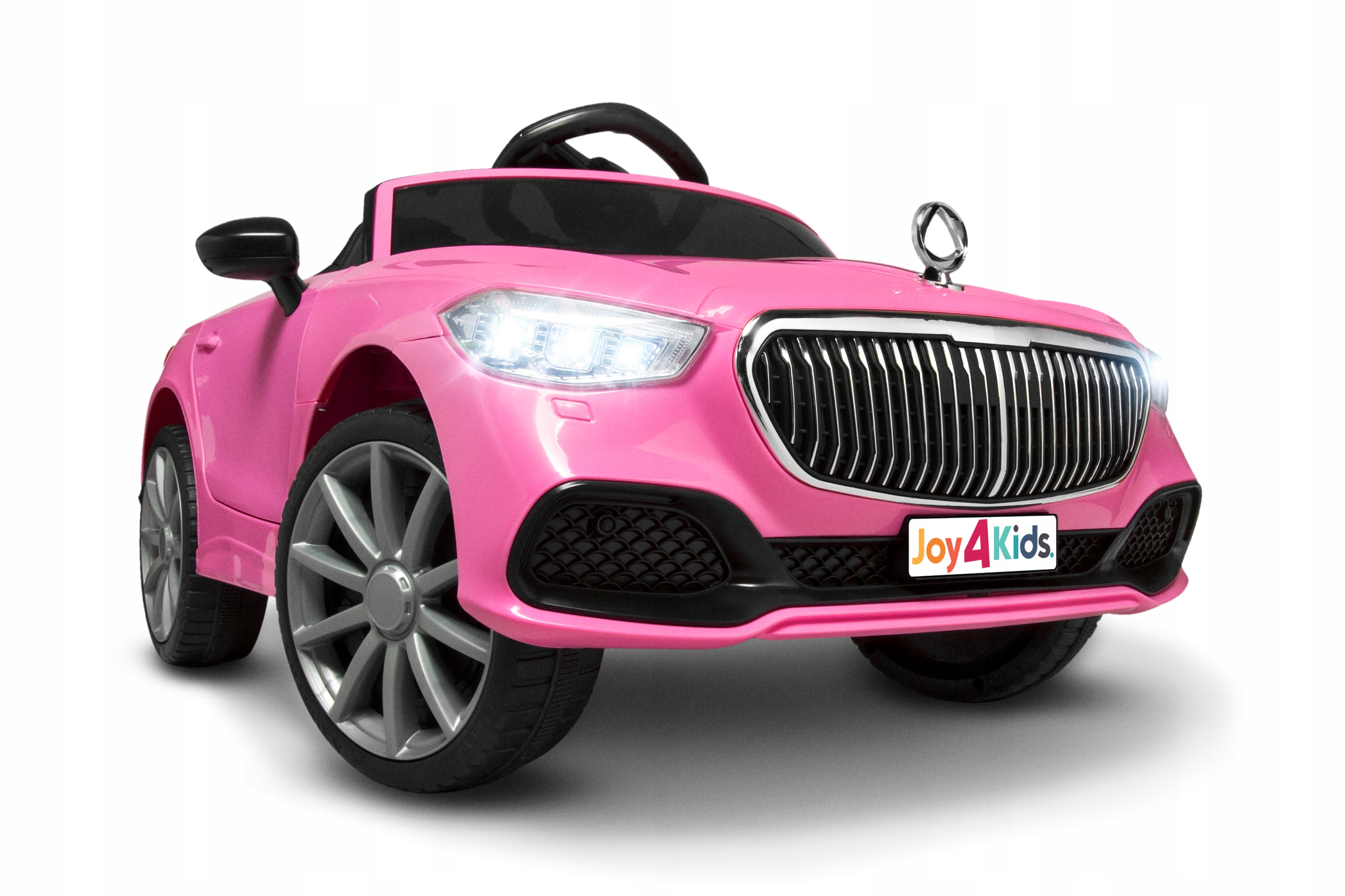 SportowyKabrioletjoy4kidsautonaakumulatorzPilotBujakLEDySkoraLiczbamiejsc1 belsilt Sportowy Kabriolet joy4kids elektrinis automobilis vaikams