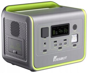 Stacija zasilania Fossibot F800 800W žalias įkroviklis