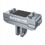 SunnylifeAD020MagnetycznyAdapterzAluminiumdoInsta360X5AcePro2 belsilt Sunnylife AD020 magnetinis aliumininis adapteris skirtas Insta360 X5 Ace Pro 2 laikiklis