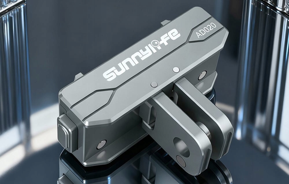 SunnylifeAD020MagnetycznyAdapterzAluminiumdoInsta360X5AcePro2EANGTIN5905156100725 belsilt Sunnylife AD020 magnetinis aliumininis adapteris skirtas Insta360 X5 Ace Pro 2 laikiklis