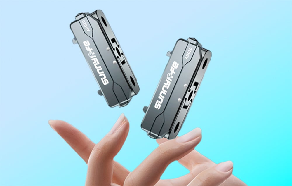SunnylifeAD020MagnetycznyAdapterzAluminiumdoInsta360X5AcePro2MarkaSunnylife belsilt Sunnylife AD020 magnetinis aliumininis adapteris skirtas Insta360 X5 Ace Pro 2 laikiklis