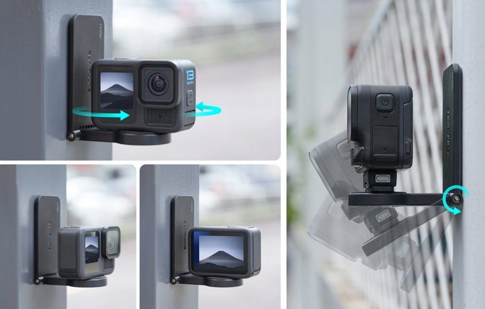 SunnylifeMagnetycznyNeodymowyUchwytdoKameryOSMO360Insta360GOUltraKodproducentaMJ033 belsilt Sunnylife magnetinis neodimio laikiklis kamerai Osmo 360 Insta360 GO Ultra