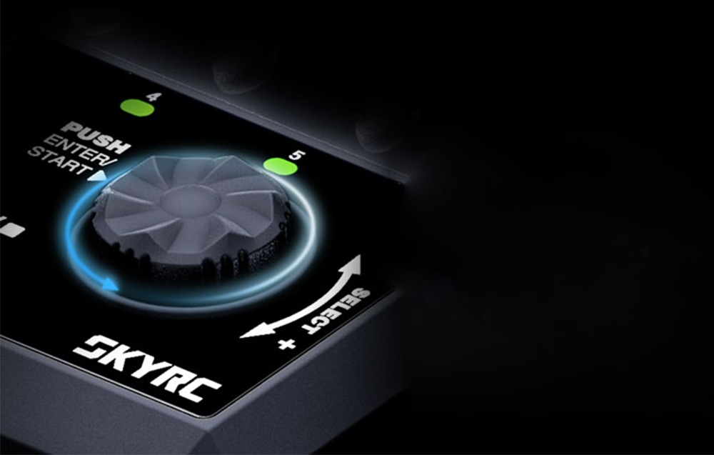 Greita įkroviklis AA AAA 36W SkyRC su USB для baterijų