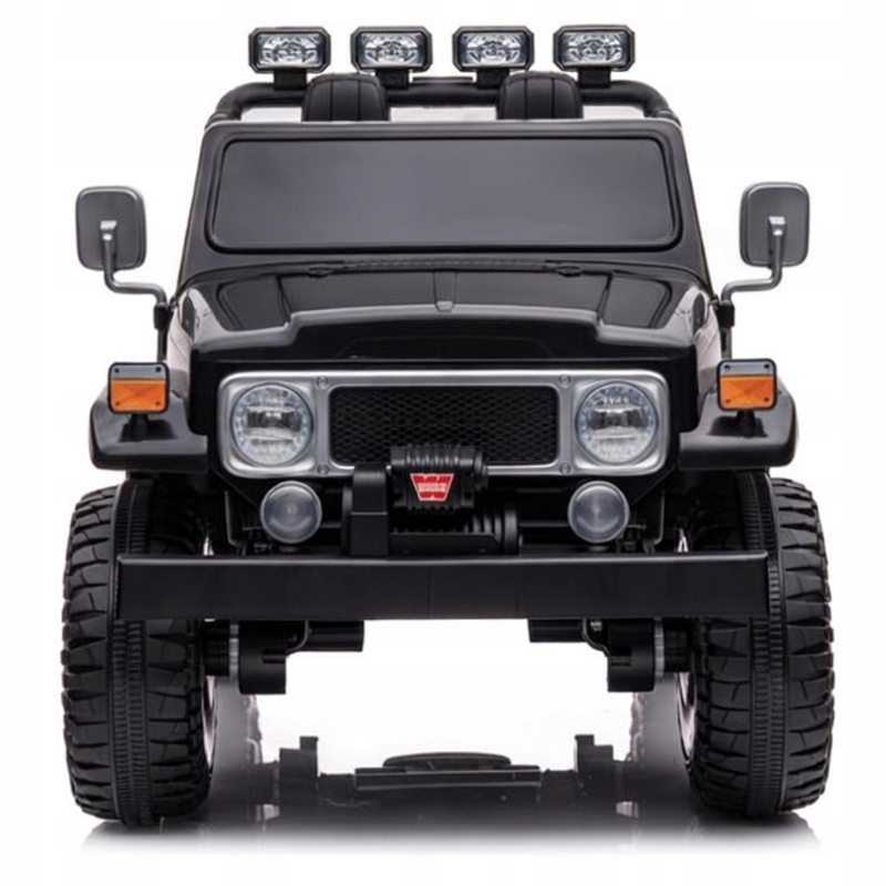 TOYOTALANDCRUISER4x4terenowy4x80W24V7AhAutonaAkumulatorEVAPILOTKodproducentaPA0285CY belsilt Toyota Land Cruiser 4X4 elektrinis automobilis vaikams 24V