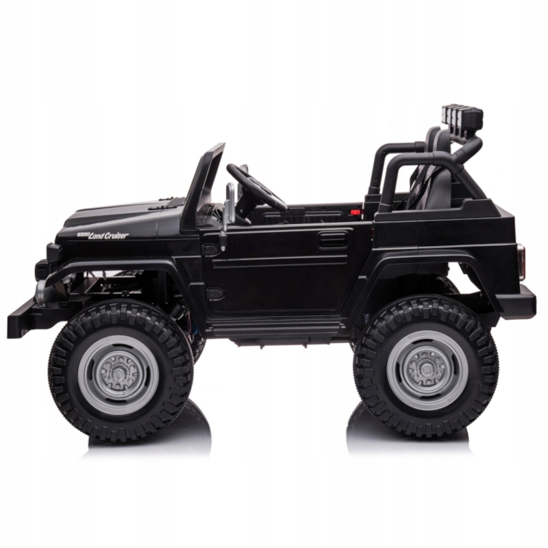 TOYOTALANDCRUISER4x4terenowy4x80W24V7AhAutonaAkumulatorEVAPILOTStanopakowaniaoryginalne belsilt Toyota Land Cruiser 4X4 elektrinis automobilis vaikams 24V