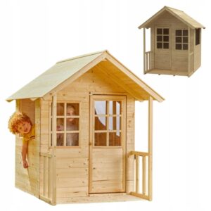 Medinis vaikų žaidimų namelis laukui TP Toys