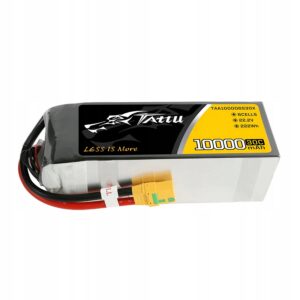 Tattu10000mAh6S222V30CLiPoXT90DronyUAV belsilt Tattu 10000mAh 6S 222V 30C LiPo XT90 dronai Uav