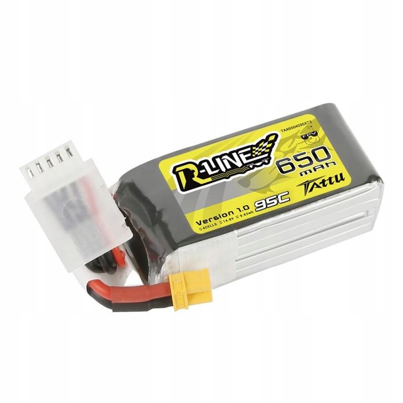 TattuAkumulatorRCBateriaPakietLiPo650mah148v95c4S1PXT30JSTXHRZawierabaterietak belsilt Tattu akumuliatorius RC baterija blokas LiPo 650mah 148v 95c 4S1P XT30 Jst xhr