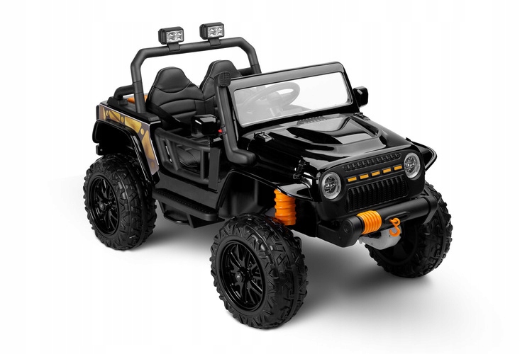 TerenowyPojazdAkumulatorowyRingoBlackKolorczarny belsilt Terenowy automobilis Ringo Black elektrinis automobilis vaikams