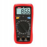 UNI-T UT133B multimetras skaitmeninis NCV 600 V 10 A testeris baterijos LCD Catii 60MOhm