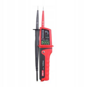 UNI-T UT15C testeris įtampos ir Obwodu AC / DC LCD Rotacja fazių IP65