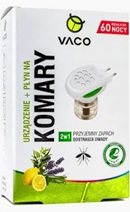 VACO Elektro Eco prietaisas nuo uodų su citronelės skysčiu 30 ml  miegamajam