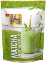 VifonVietnameseLadySproszkowanazielonaherbatamatcha50g belsilt Japoniška matcha arbata 50 g dovanai žalioji arbata matcha