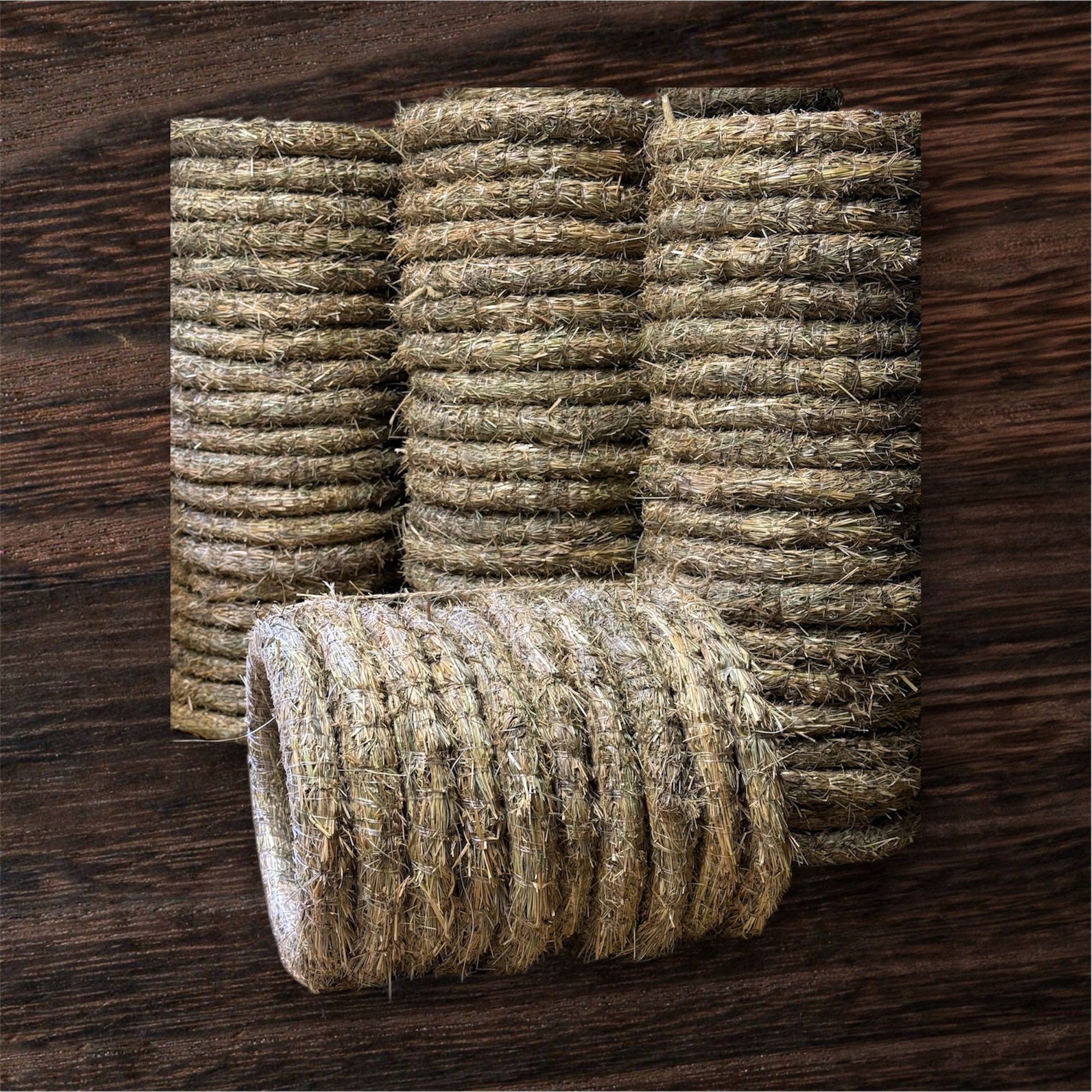 Wianekzsianapolprodukt18cmpodkladslomianybazadowiankowMarkabezmarki belsilt Šiaudinis pagrindas Joninių vainikams 18 cm rankdarbiams