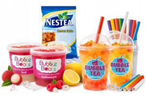 Bubble Tea rinkinys Nestea 500 g 1 kg patogus gėrimų ruošimui