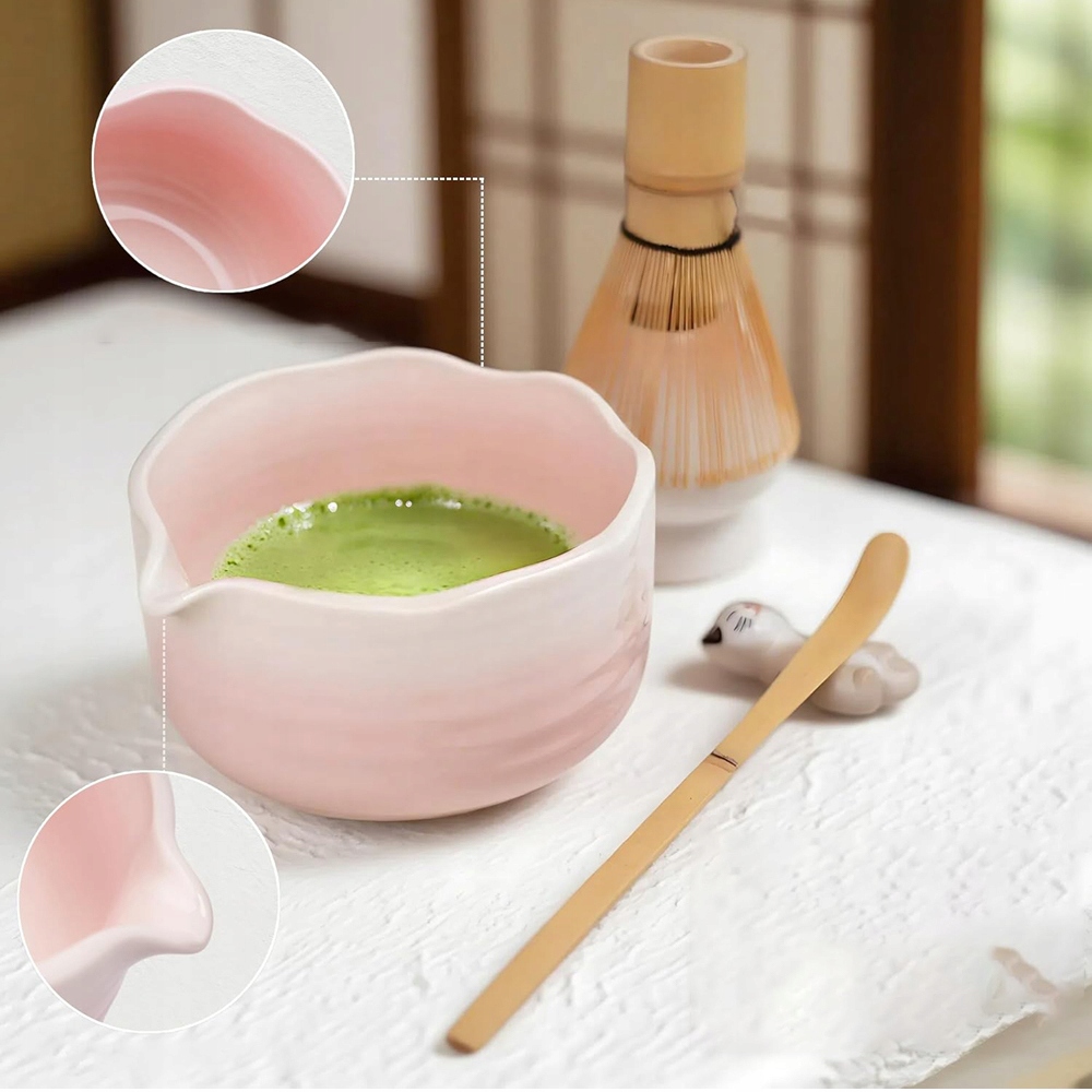 ZESTAWPREZENTOWYDOHERBATYMATCHATRADYCYJNEPARZENIEMATCHYELEGANCKIEANGTIN753570143027 belsilt Dovanų matcha rinkinys su japoniškais priedais namų ritualui