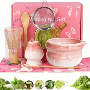 Dovanų matcha rinkinys 8 vnt su japoniškais priedais