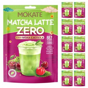 Mokate Matcha ruošimo rinkinys 20 g vyšnių su japoniškais priedais