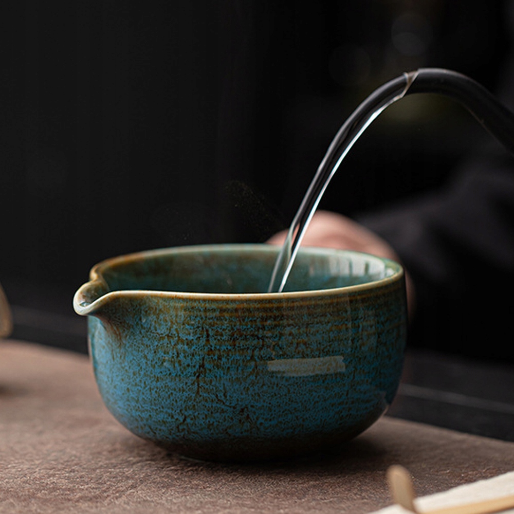 ZestawPrezentowyDoMatchyMiskaZDziobkiemIPodstawkaCeramicznaBlueMarkaBedee belsilt