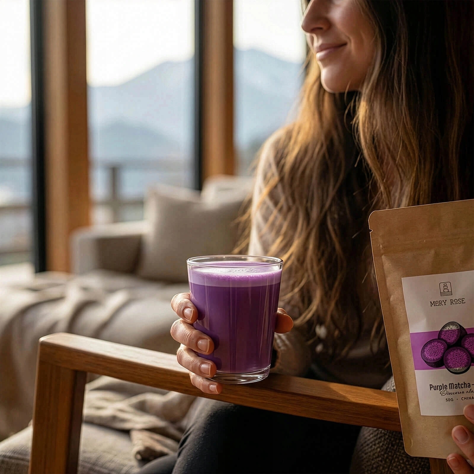 ZestawdoprzygotowaniaPurpleMatchaUbe50gAkcesoriadomatchyEANGTIN5904665823361 belsilt Matcha ruošimo rinkinys 50 g violetinis su japoniškais priedais